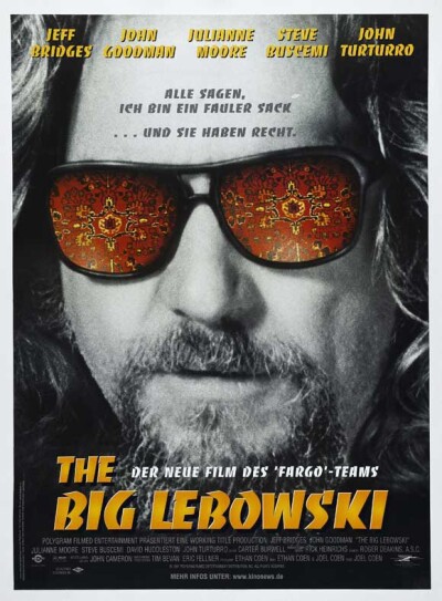 Filmplakat The Big Lebowski 