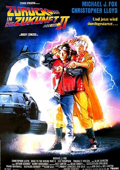 Filmplakat Zurück in die Zukunft 2 