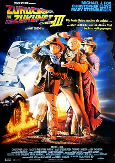 Filmplakat Zurück in die Zukunft 3 